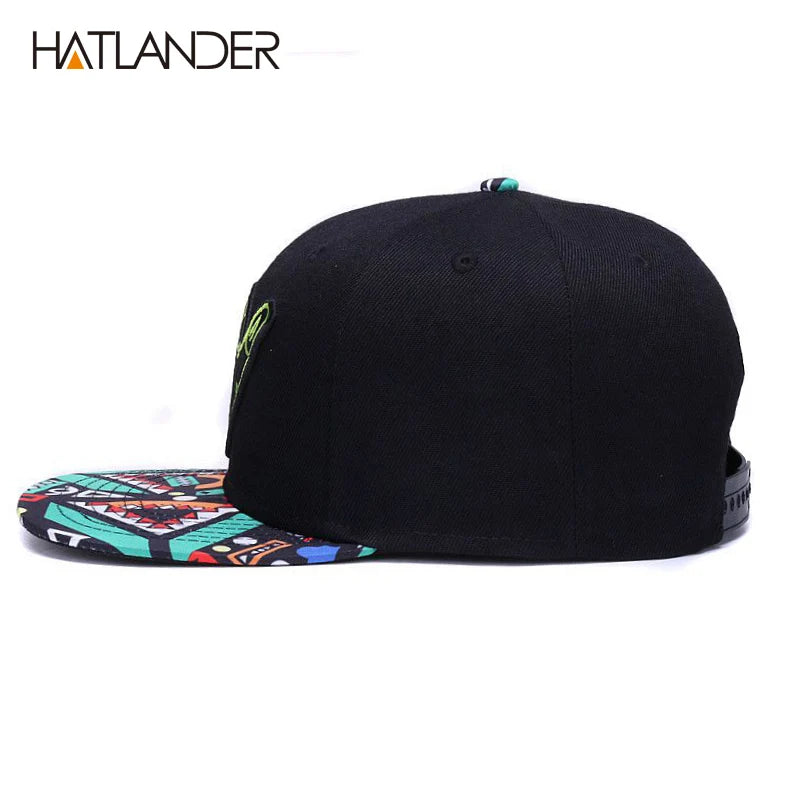 [HATLANDER]Brand Embroidery Retro Baseball Caps for Men and Women - Orchid Boutique Shop