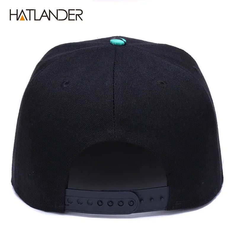 [HATLANDER]Brand Embroidery Retro Baseball Caps for Men and Women - Orchid Boutique Shop