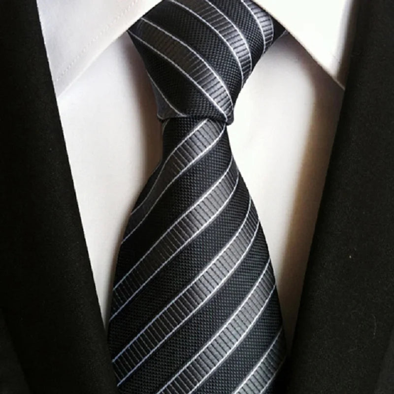 HOOYI Pattern Men Business Tie - Orchid Boutique Shop