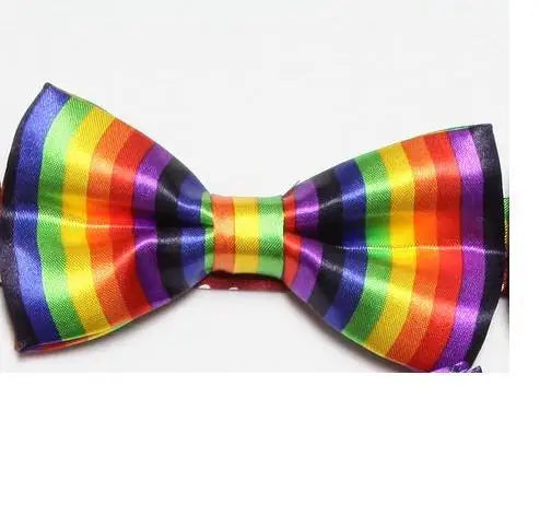 Fashion Striped Butterfly Bowknot Bow Tie - Orchid Boutique Shop