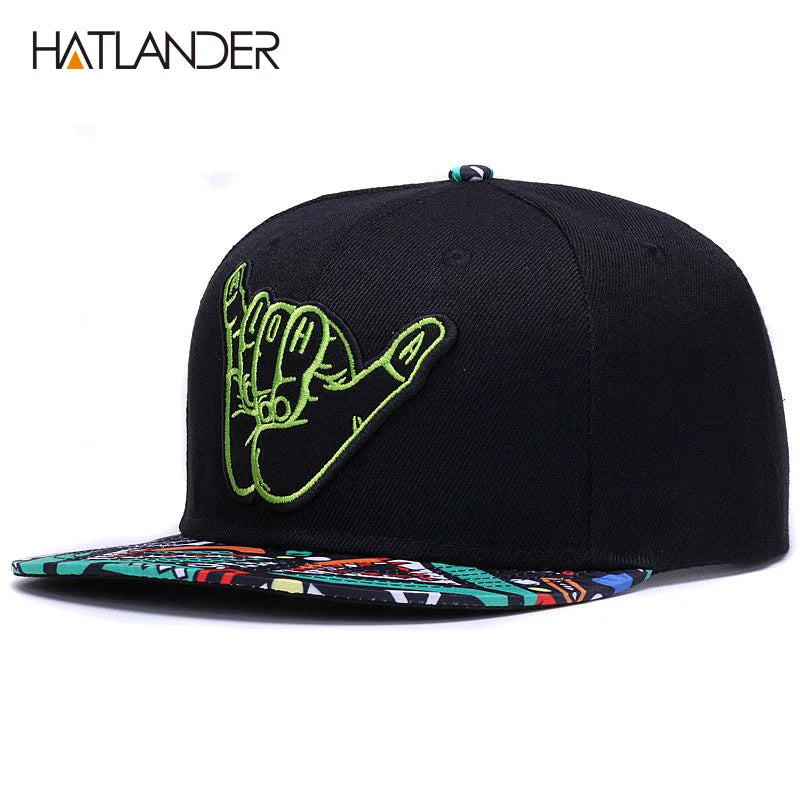 [HATLANDER]Brand Embroidery Retro Baseball Caps for Men and Women - Orchid Boutique Shop