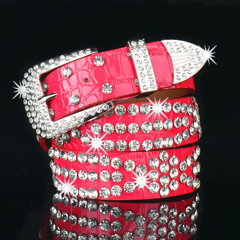 Punk Style Studded Belts for Women and Men - Orchid Boutique Shop