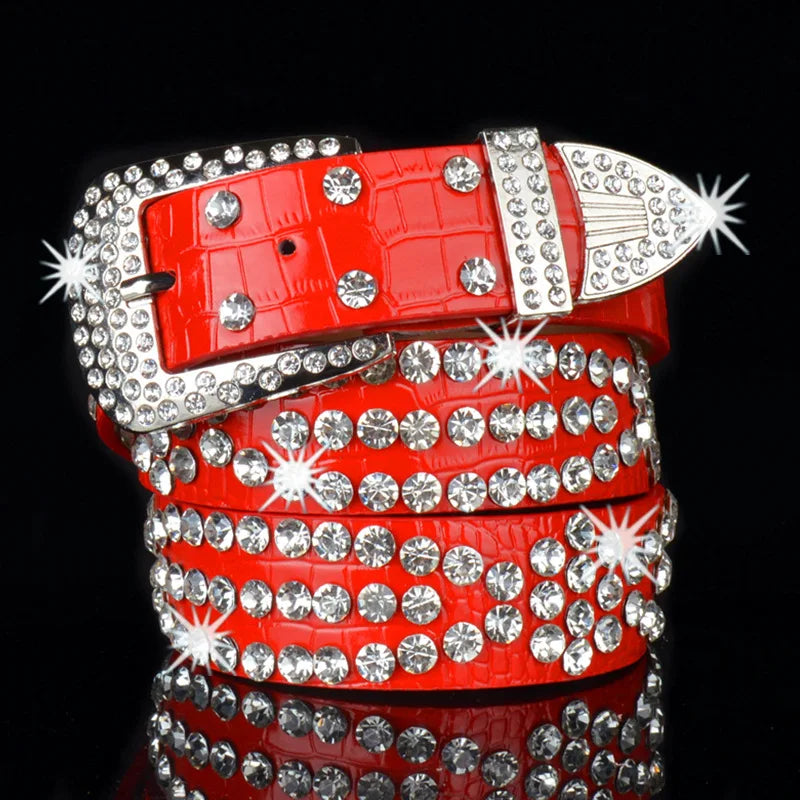 Punk Style Studded Belts for Women and Men - Orchid Boutique Shop