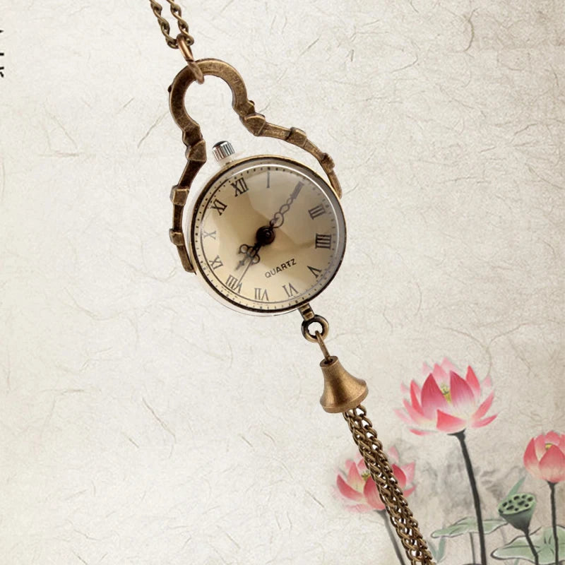 New Fashion Vintage Retro Round Ball Quartz Watch - Orchid Boutique Shop