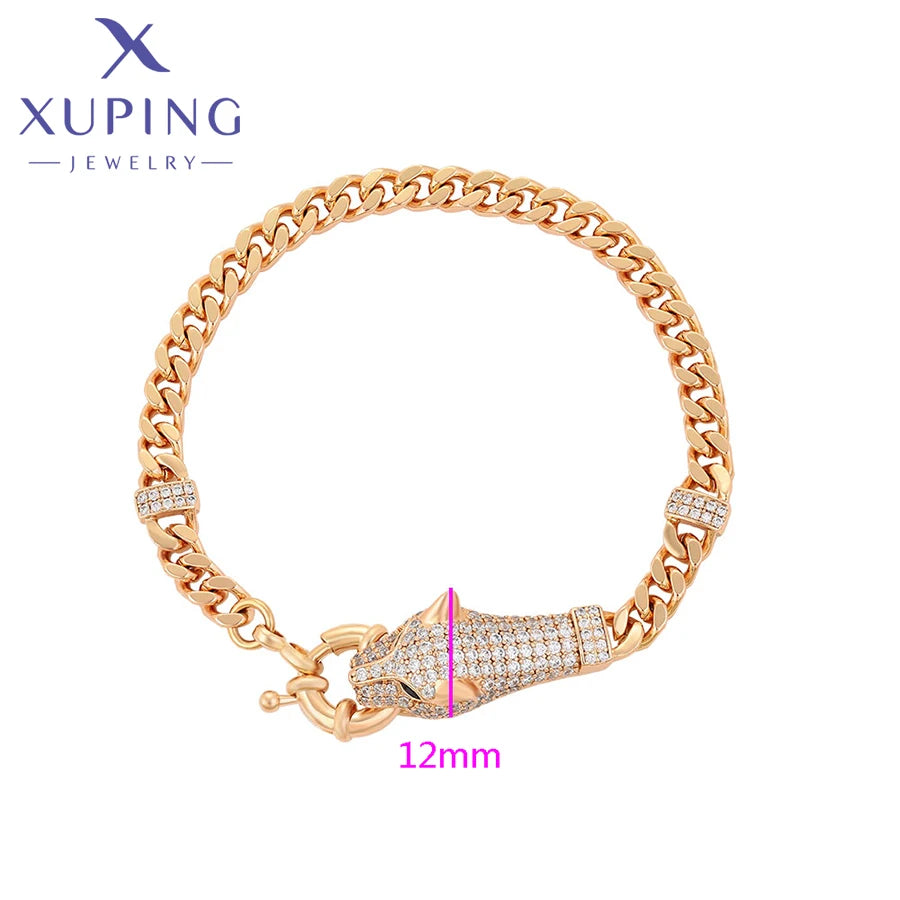 Xuping Jewelry New Arrival Animal Shaped Vintage Bracelet With Synthetic Cubic Zirconia - Orchid Boutique Shop