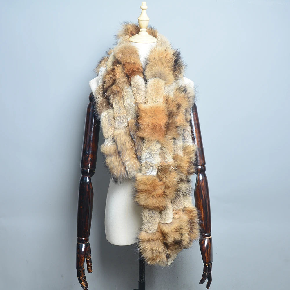 Luxury Real Fur Scarf - Orchid Boutique Shop