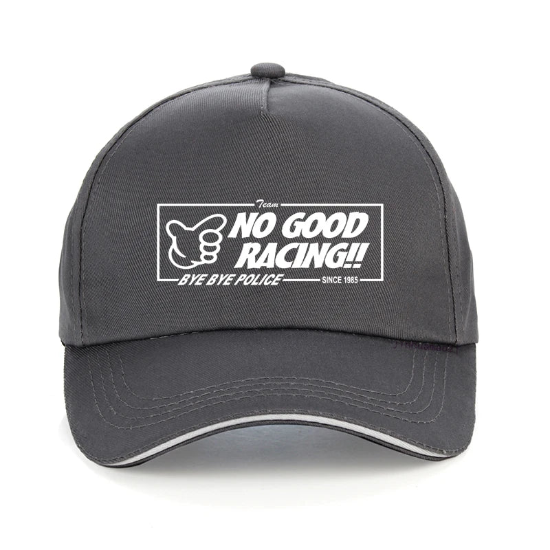 No Good Racing Bye Bye Police Funny Print baseball cap for Men and Women - Orchid Boutique Shop